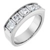 14K White 2 .625 CTW Diamond Mens Ring Ref 14769623